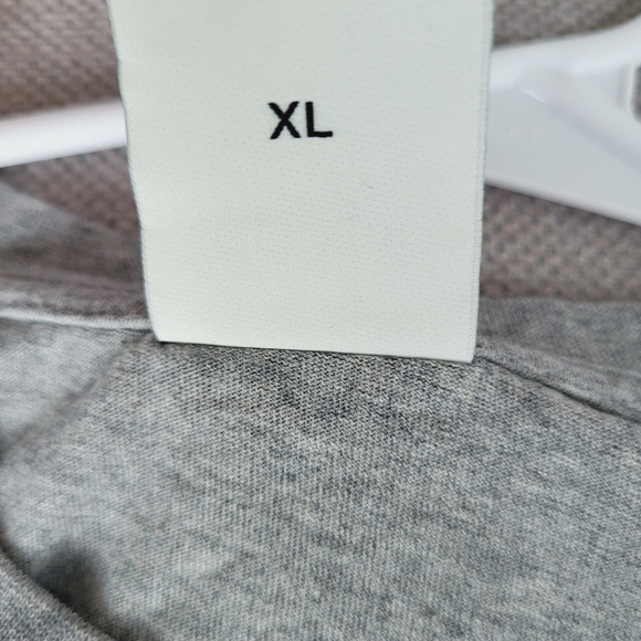 OVO Grey Essential Long Sleeve Shirt Men Top Size XL NWT - Picture 8 of 9